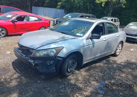 2008 Honda Accord 2.4 Ex-L из США, поврежденный, VIN 1HGCP26828A159031